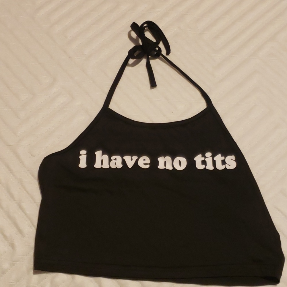 Halter crop top